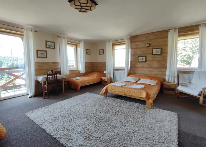 Wichrowe Wzgorze Janowa Gora, Czarna Gora, Sienna